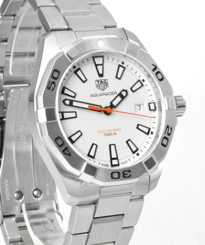 Relógio Tag Heuer Aquaracer Branco Wbd1111.ba0928