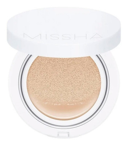 Missha Magic Cushion Moist Up Maquillaje Coreano Kbeauty Tono 21 Bege Claro