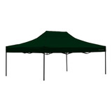 Gazebo Plegable De 4,5x3 Metros Autoarmable - Para Exterior Color Verde