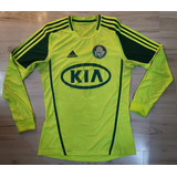 Camisa Do Palmeiras 2012 Manga Longa adidas Kia Tamanho P