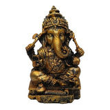 Ganesha Dorado Vintage Decoración Dayoshop  