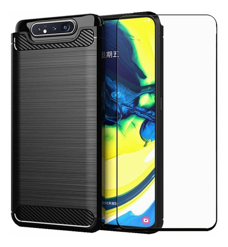 Funda Rudo Uso Para Samsung Galaxy A80/a90  + Screen Mica