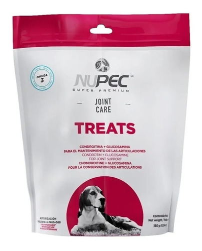 Premios Nupec Joint Care Para Articulaciones, Treats 180g 