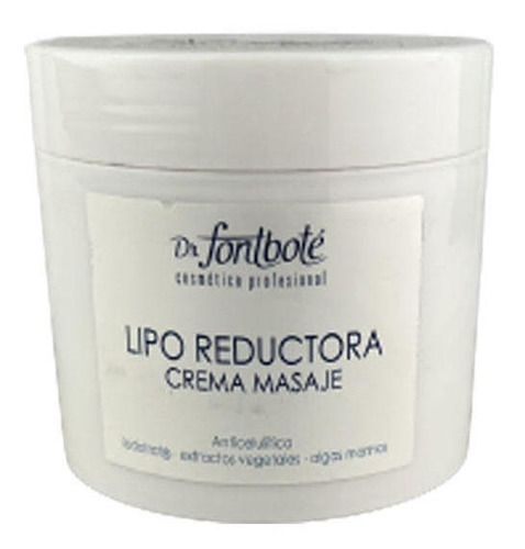 Crema De Masajes Liporeductora 500 G