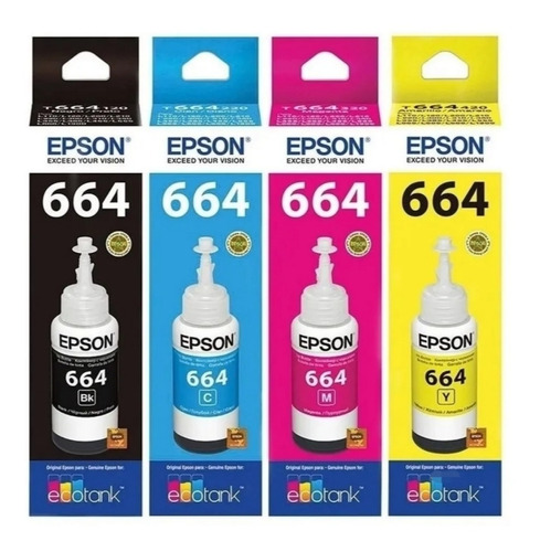 Pack Epson T664 Originales