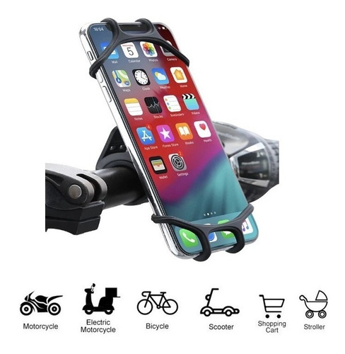 Soporte Universal En Silicona Para Celular Bicicleta Sujetad