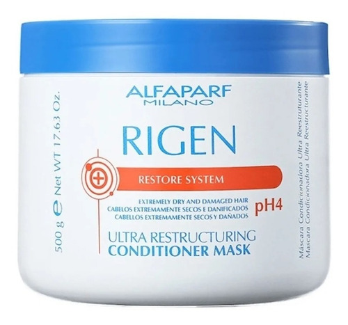 Máscara Alfaparf Rigen Ultra Restructuring Conditioner 500gr