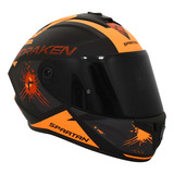 Casco Mt Spartan Draken Type B4 Certificado Moto Ece Dot Ntc