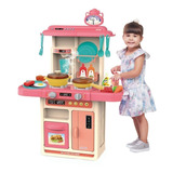 Cozinha Infantil Completa Interativa Com Som E Luz 73cm