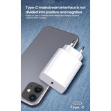 Carregador Para iPhone 20w Usb-c Extra Rapido Turbo