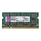 Memória Ram Kingston Notebook 2gb Pc2 6400 Ddr2-800 200 Pin