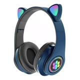 Auriculares Orejas Gato Bluetooth Inalambricos Vincha Luces