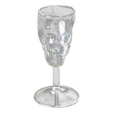 Copa B Mini Skull Glass Crystal Skull Para Vino Tinto 1212