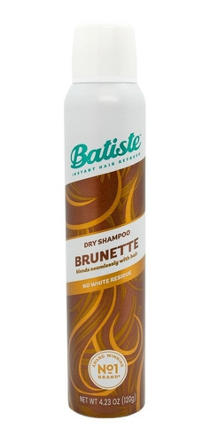 Batiste Dry Shampoo En Seco Brunette Color Castaño Claro