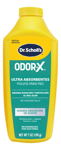 Dr Scholls Odor X Polvos Ultra Absorben - g a $116