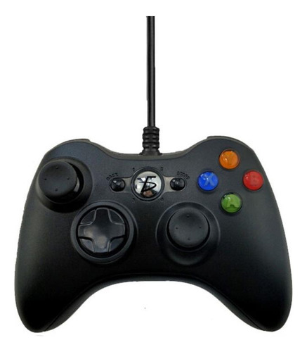 Control Joystick Para Xbox 360 Alambrico 2mt Gamer Juegos