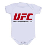 Body Bebê Personalizado Divertido Ufc