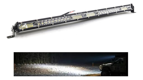 Barra Slim Led 20 Pulgadas 52 Leds 156w 2019 Jeep 4x4 Univer