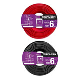 Cable 6mm Trefilcon Unipolar Pack 2 Rollos X 15 Metros C/u