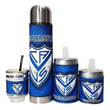 Set Matero Equipo Kit De Mate Velez Sarsfield M2 S/b, Marbry