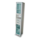 Mueble Organizador Moderno Para Baño Mod Sabara Blanco.