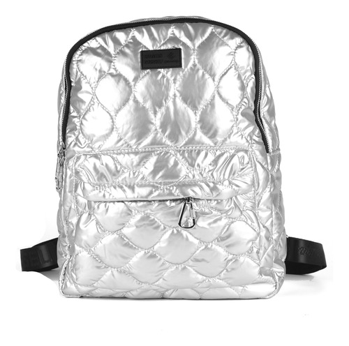 Mochila Urbana Inflada Puffer  Moda Acolchada Grande