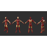 Molde Armadura Iron Man - Mark-37 - Cosplay Marvel