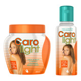 Kit Clareador Caro Ligth 1 Creme 300ml + 1 Óleo 50ml