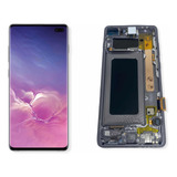 Tela Frontal Para Galaxy S10 Plus Nacional Com Aro + Cola