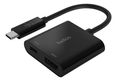 Adaptador Hub Belkin Usb-c Hdmi 4k + Pd 60w P/ Macbook E Pc