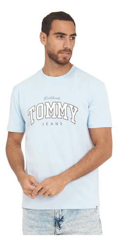Camiseta Tommy Jeans Hombre Dm0dm18287