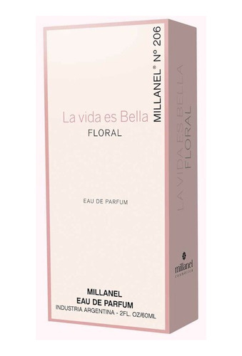 Millanel Nº 206 La Vida Es Bella Floral  - Edp Fem. 60 Ml.