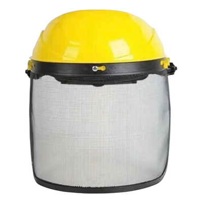 Careta Universal Para Desbrozadora De Malla Protección V&d Amarillo