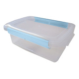 Contenedor N5-plástico Tapa Apto Freezer Apilable Cristal X2