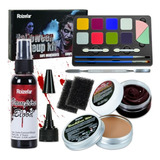 Pintura Para Cara  Roizefar Kit De Maquillaje Sfx De Hallowe