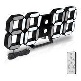 Deeyaple Reloj Despertador Digital Led 3d Pequeño Reloj De P