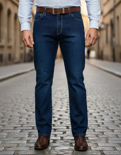 Pantalon Vaquero De Mezclilla Studio 74 Tela De Moda | Meses sin interés