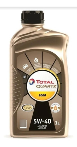 Total Quartz 9000 5w40 X 1 Litro (lubricante Sintético 100%)