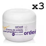 Pack X 3 Crema De Ordeñe Con Propóleos Y Miel Arbell 250gr