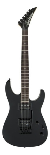 Guitarra Eléctrica Jackson Js Series Js11 Dinky De Álamo Gloss Black Brillante Con Diapasón De Amaranto