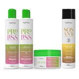 Escova Progressiva Proliss +btox Mytox 250g+sos 300g Myphios