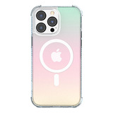 Capa Holográfica Dropguard Pro X-one Com Magsafe Para iPhone 15 Pro Max Case Anti Impacto Dna Guard Até 3 Metros