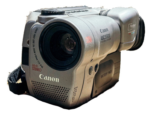 Cámara De Video Canon Uc5500 8mm Hi8 Con Extras!!