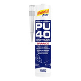 Silicone P.u 40 Construção 400g Branco - 2 Unidade 