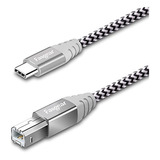 Fasgear - Cable De Impresora Tipo C A Usb B