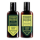 Sobrebarba Kit Shampoo + Balm Para Barba Lemon Drop 140ml