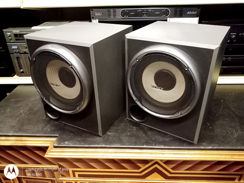 Par De Subwoofer Pasivo Sony 8  60watts X 2 Ss-wp685 Hbaudio