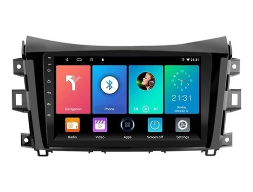 Estereo Android Para Nissan Np300 Frontier 2016-2022 2+32g