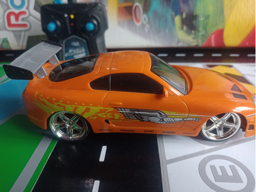 Jada Toys Rapido Y Furioso Toyota Supra Radiocontrol 