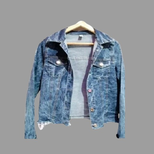 Campera De Jeans Nevada Unisex Corta